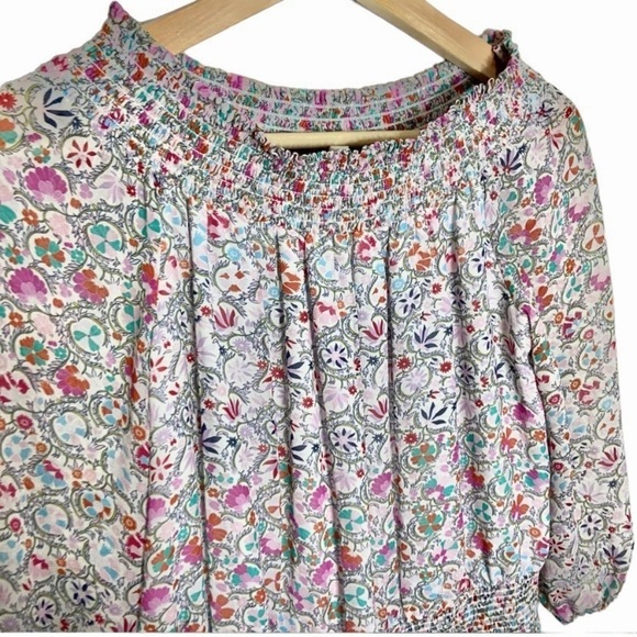 SHOSHANNA Floral Rita Dress 100% Silk Sz 8 - Picture 4 of 4